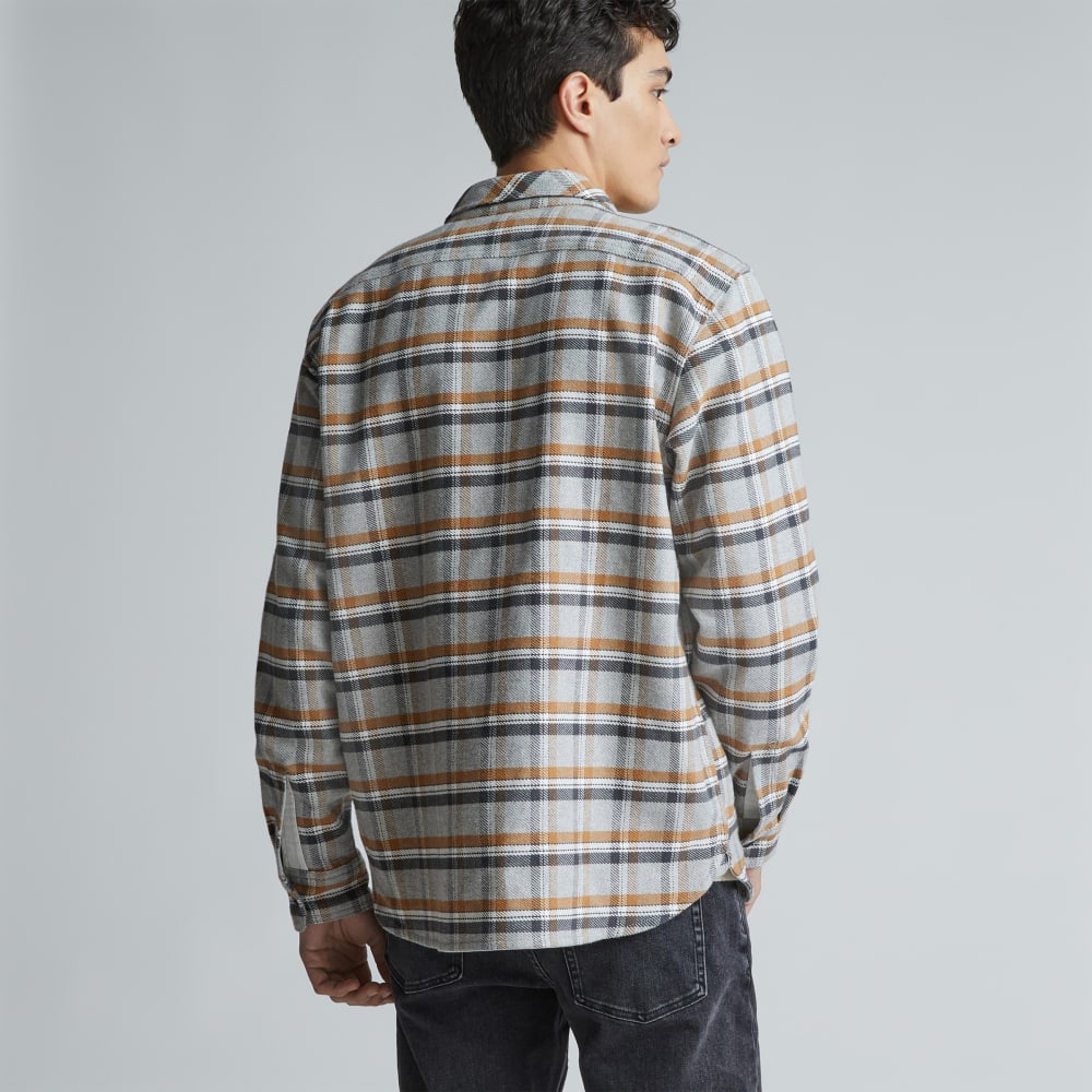 mens-heavyweight-overshirt-brown-grey-triple-plaid | primary