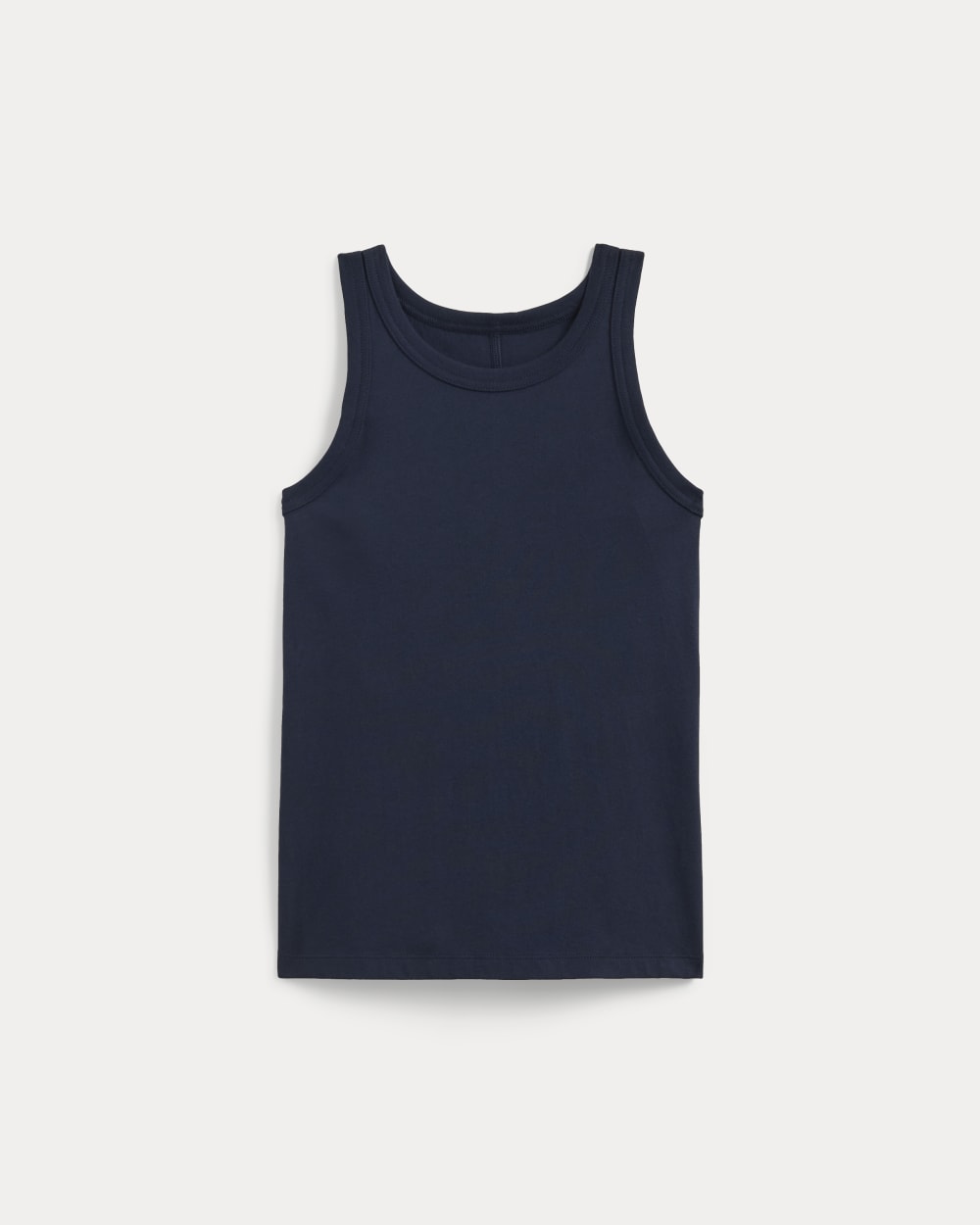 womens-organic-cotton-cutaway-tank-navy | alt