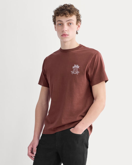 mens-peace-and-quiet-graphic-tee-wine | primary