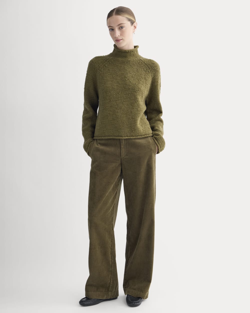 Rollneck Sweater | Olive – Everlane