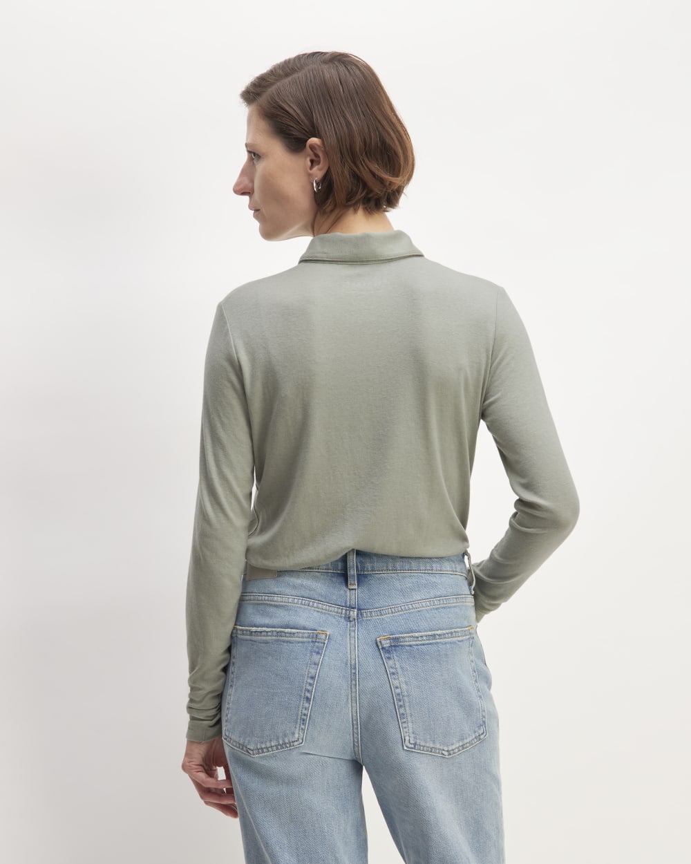 The Must-Have Shirt in Butterluxe Sage Green – Everlane