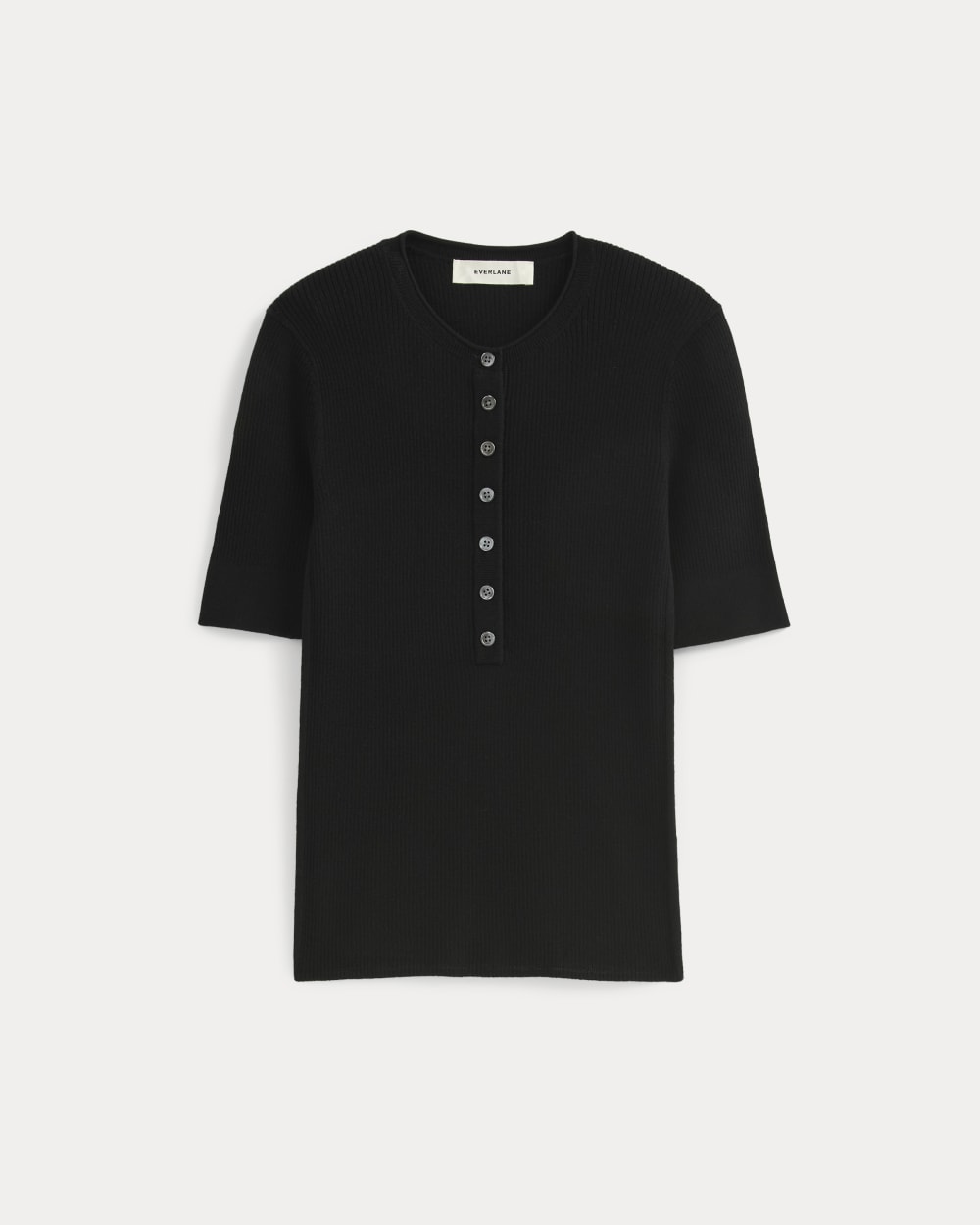 womens-short-sleeve-henley-soft-merino-black | alt