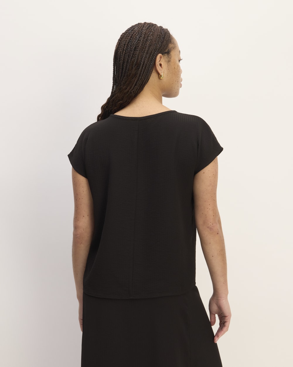 womens-mini-jacquard-stripe-top-black