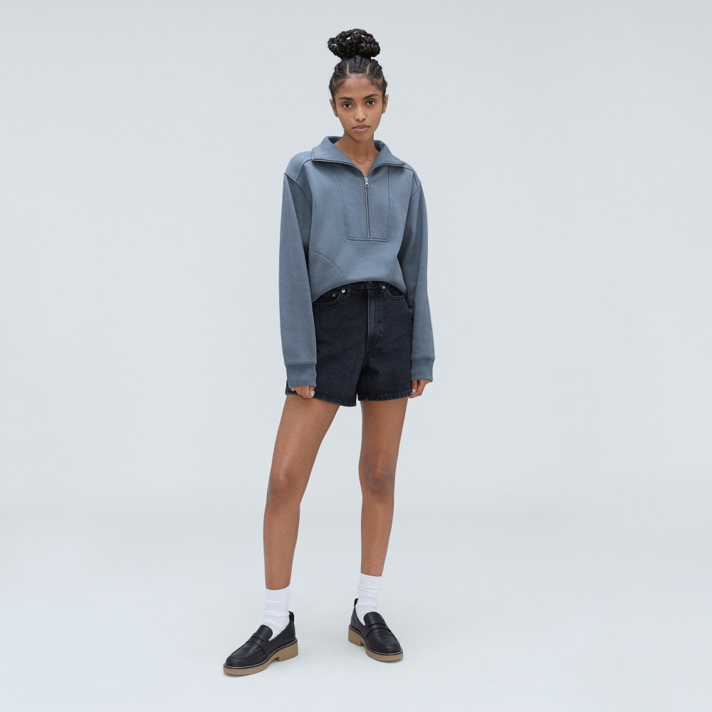 The Track Half-Zip | Faded Blue – Everlane