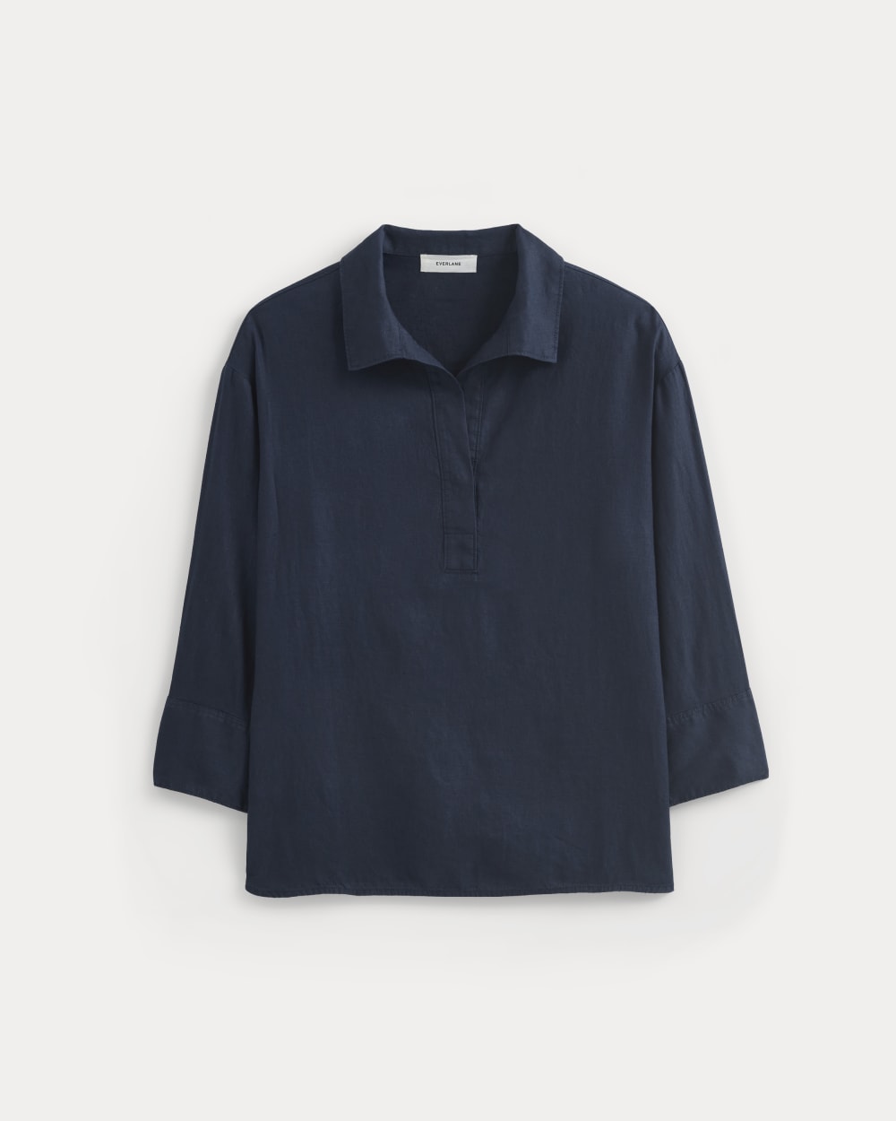 womens-popover-shirt-in-linen-navy | alt