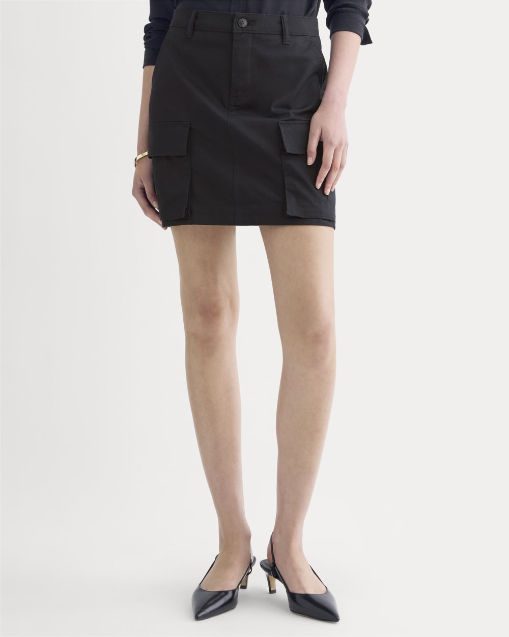 The Cargo Mini Skirt | Black Everlane The Cargo Mini Skirt | Black Everlane