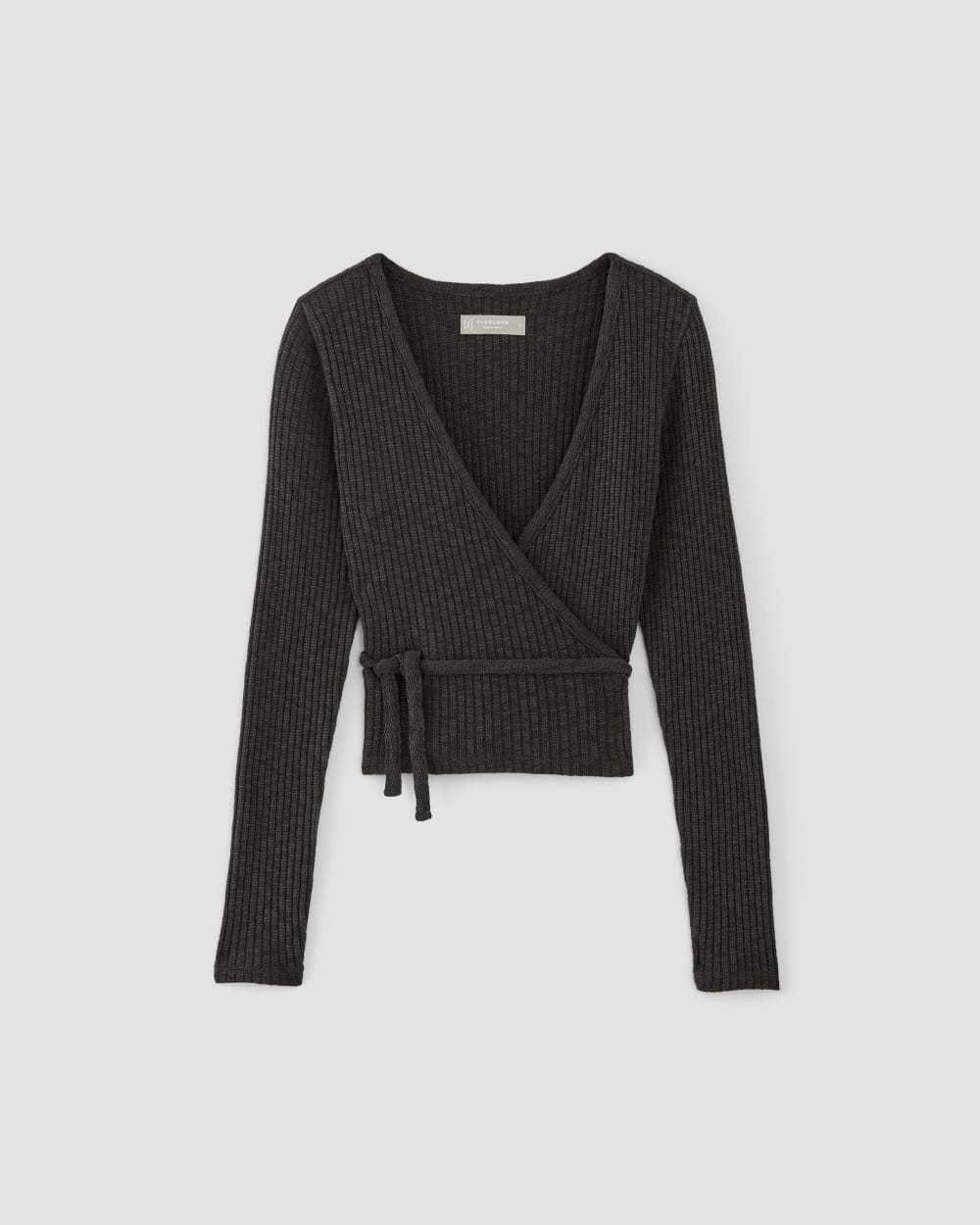 womens-rib-knit-wrap-top-black | alt