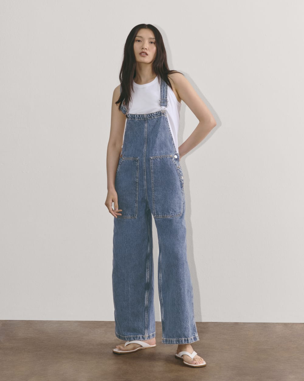The Gardener Overall | Medium Indigo – Everlane