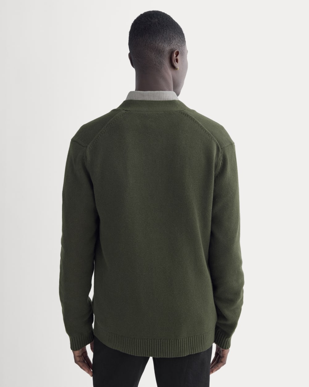 The Classic Cardigan in Everyday Cotton | Desert Sand / Natural