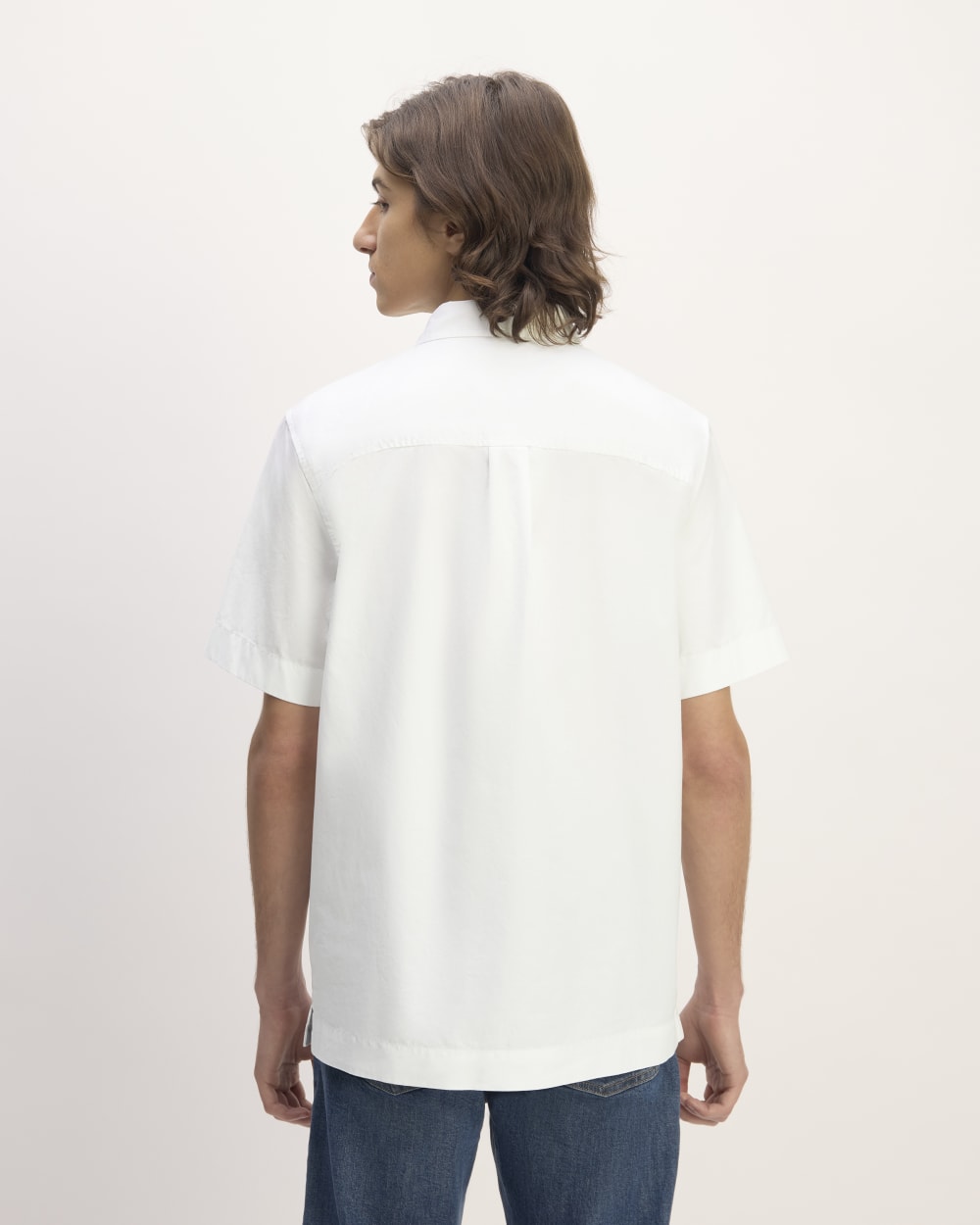 The Supima® Short-Sleeve Poplin Shirt | White – Everlane