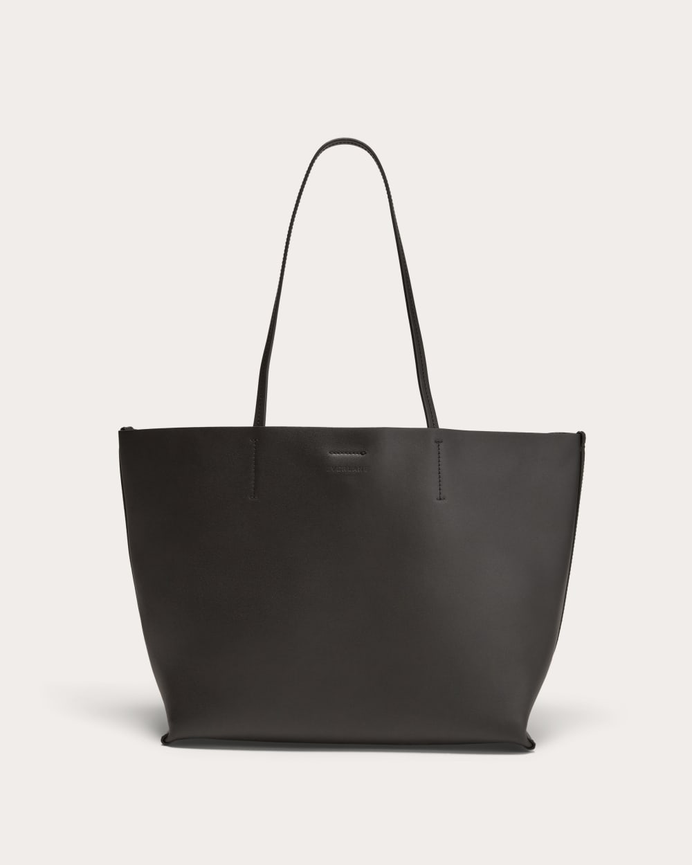 The Luxe Medium Italian Leather Tote