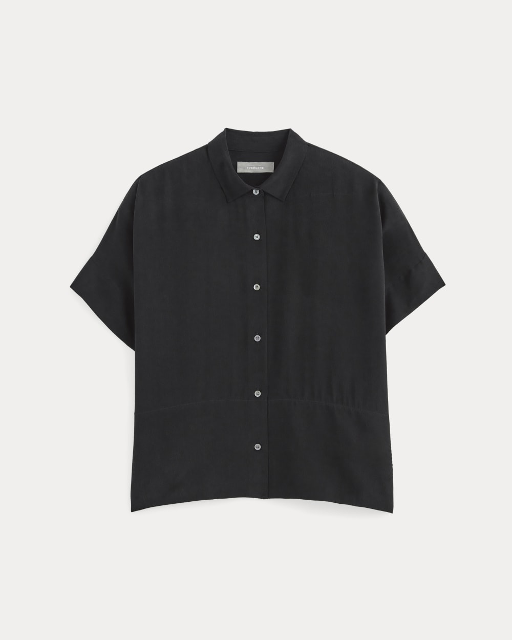 womens-clean-slk-sq-shirt-black | alt