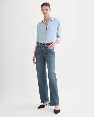 The Column Jean | Ocean | 33" Inseam