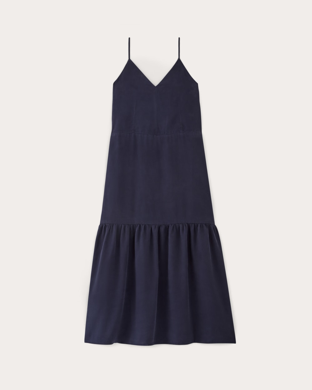 womens-tencel-butterlite-tiered-dress-navy | alt