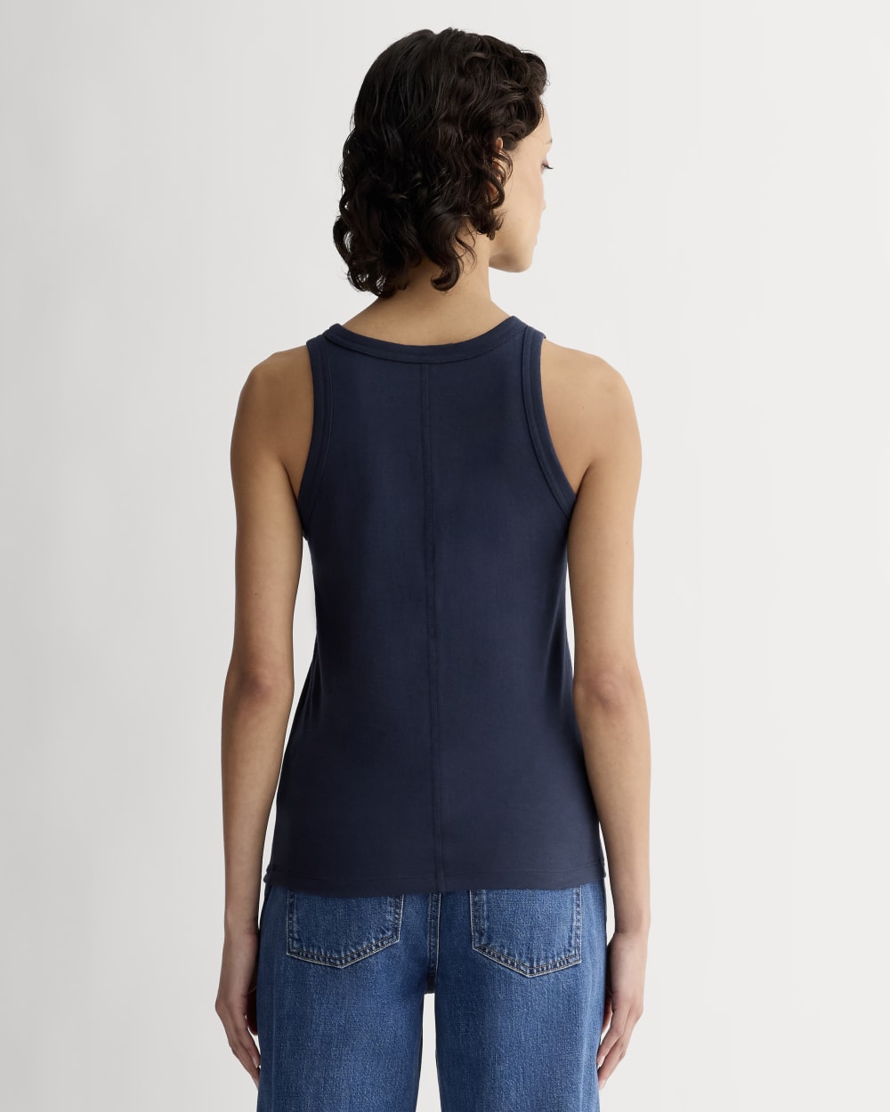 The Tank in Essential Cotton | Navy – Everlane