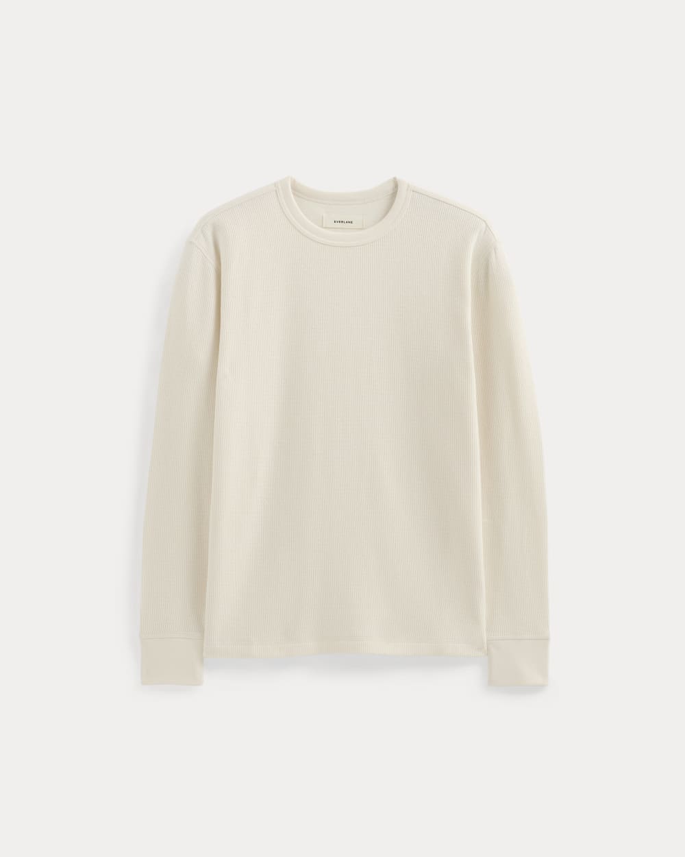 Thermal Crew in Cozy Waffle | Bone – Everlane