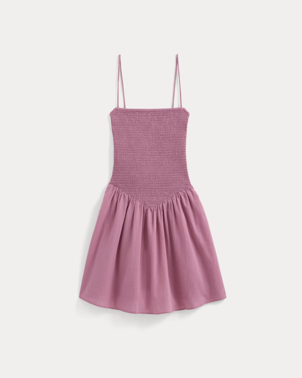 womens-gauze-smocked-mini-dress-heather-rose | alt