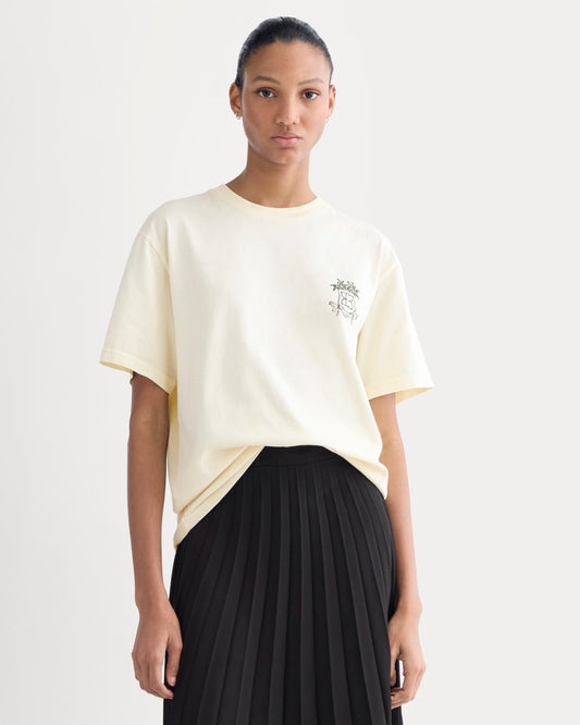 womens-peace-and-quiet-graphic-tee-bone | primary