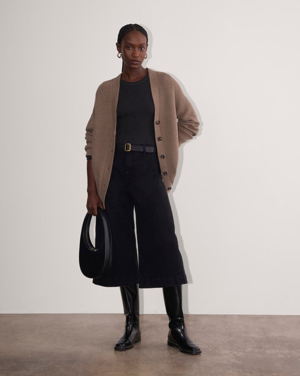 The Long Cocoon Cardigan | Heather Taupe – Everlane