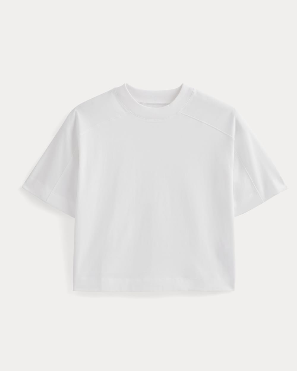 womens-oversized-seamed-tee-white | alt