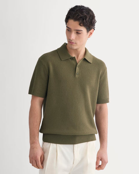 Seed Stitch Polo | Beech – Everlane