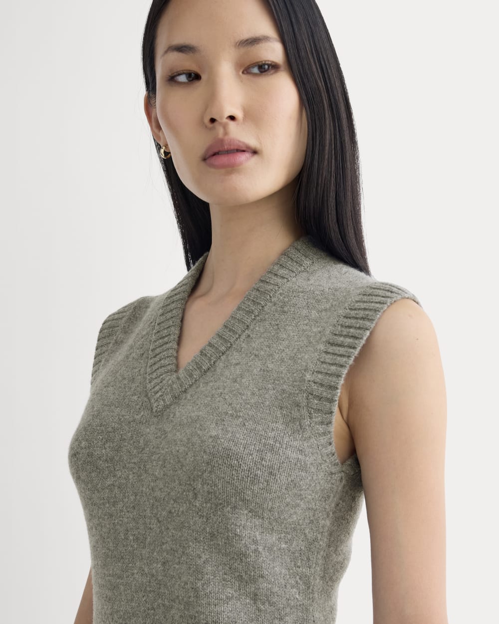 Sweater Mini Dress in Luxe Merino | Heathered Mid-Grey Everlane Sweater Mini Dress in Luxe Merino | Heathered Mid-Grey Everlane