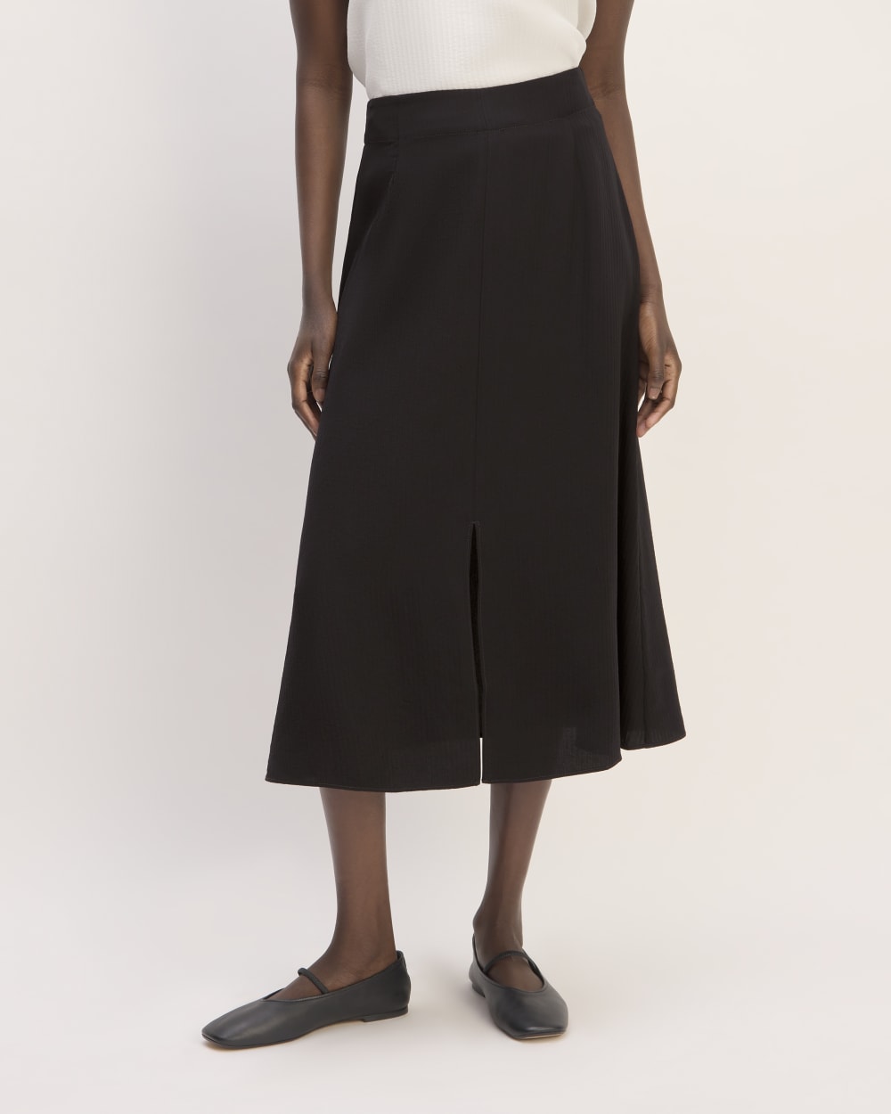 womens-mini-jacquard-stripe-slip-skirt-black