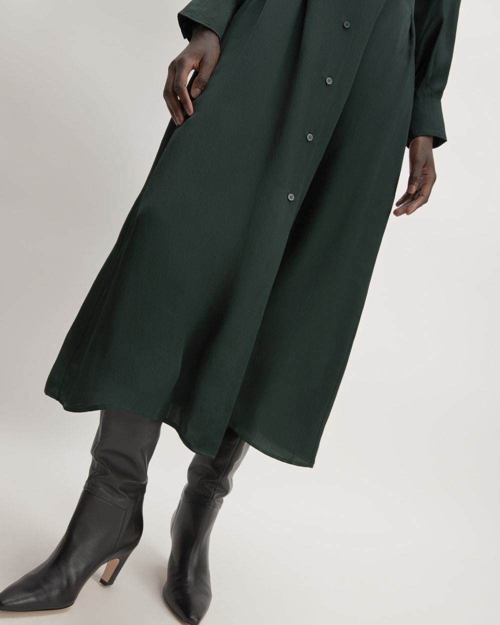 womens-hammered-satin-shirt-dress-scarab