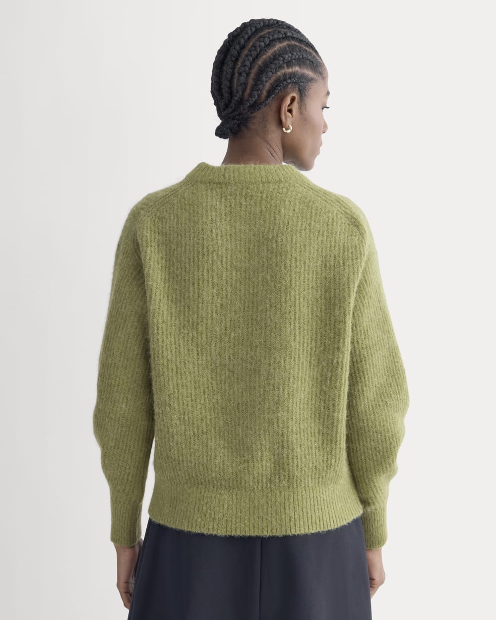 The Cocoon Crew in Alpaca | Moss – Everlane