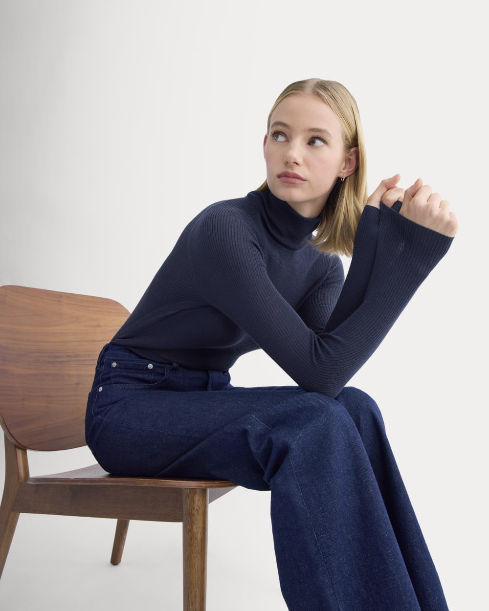 The Turtleneck in Ultrasoft Merino