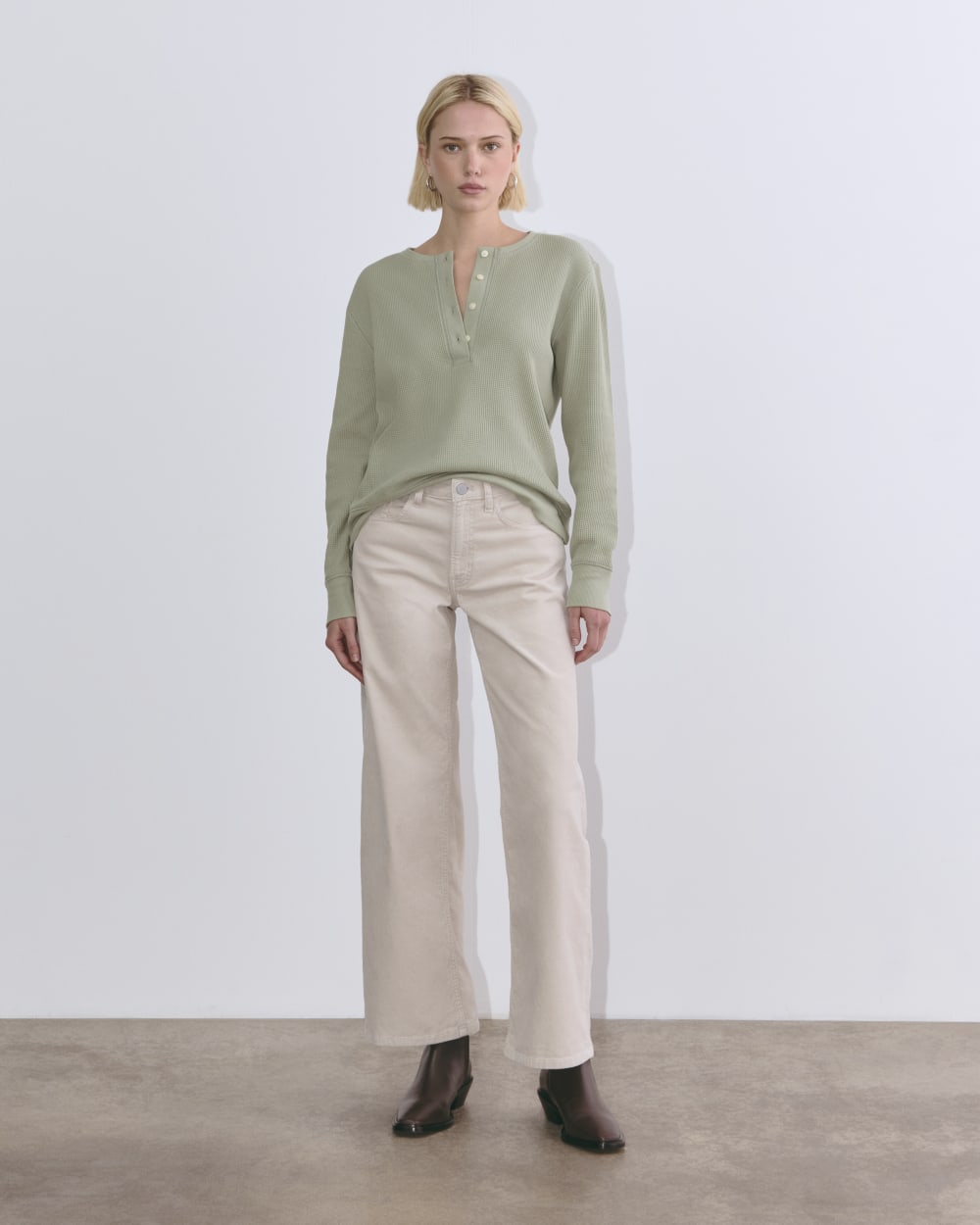 womens-cotton-waffle-henley-tee-seagrass