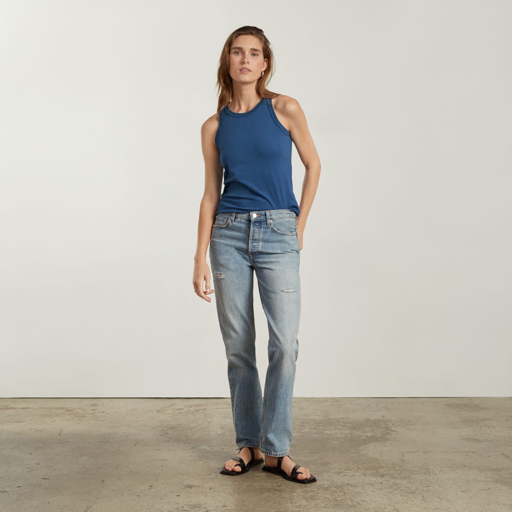 womens-organic-cotton-cutaway-tank-deep-blue
