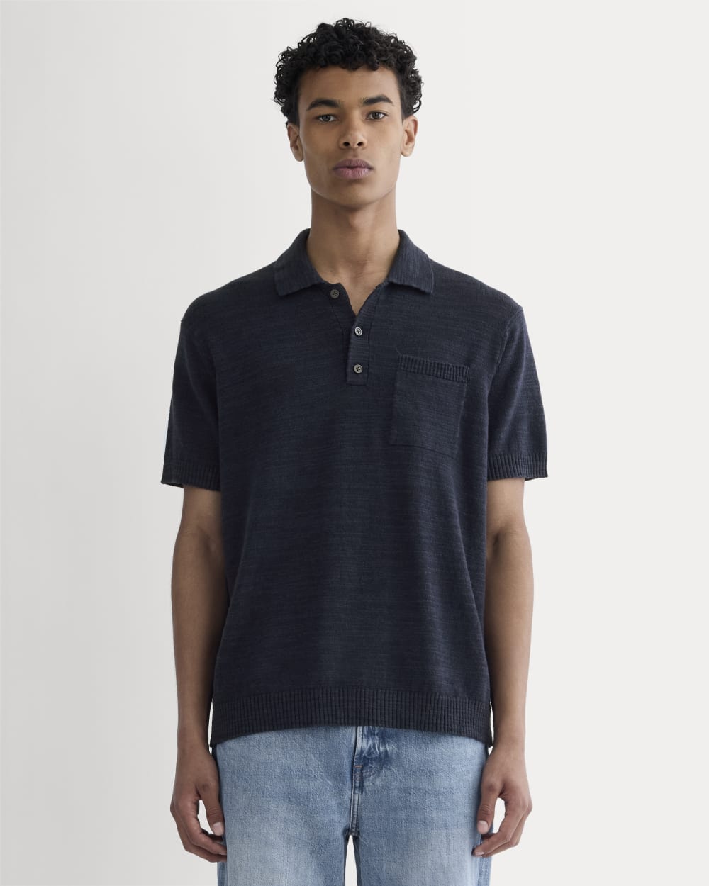 The Cotton Linen Polo