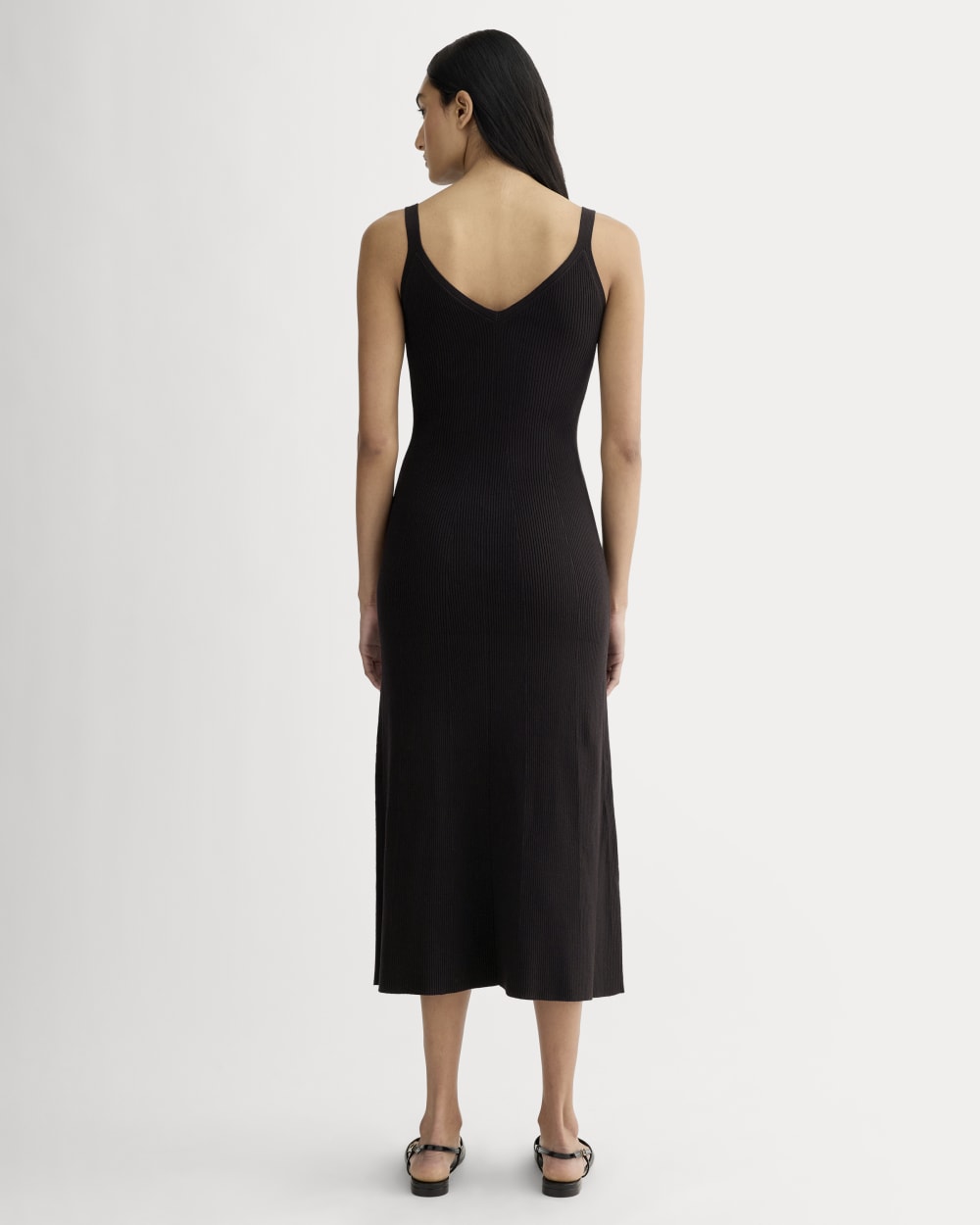 The Fine Knit Cami Dress | Black Everlane The Fine Knit Cami Dress | Black Everlane