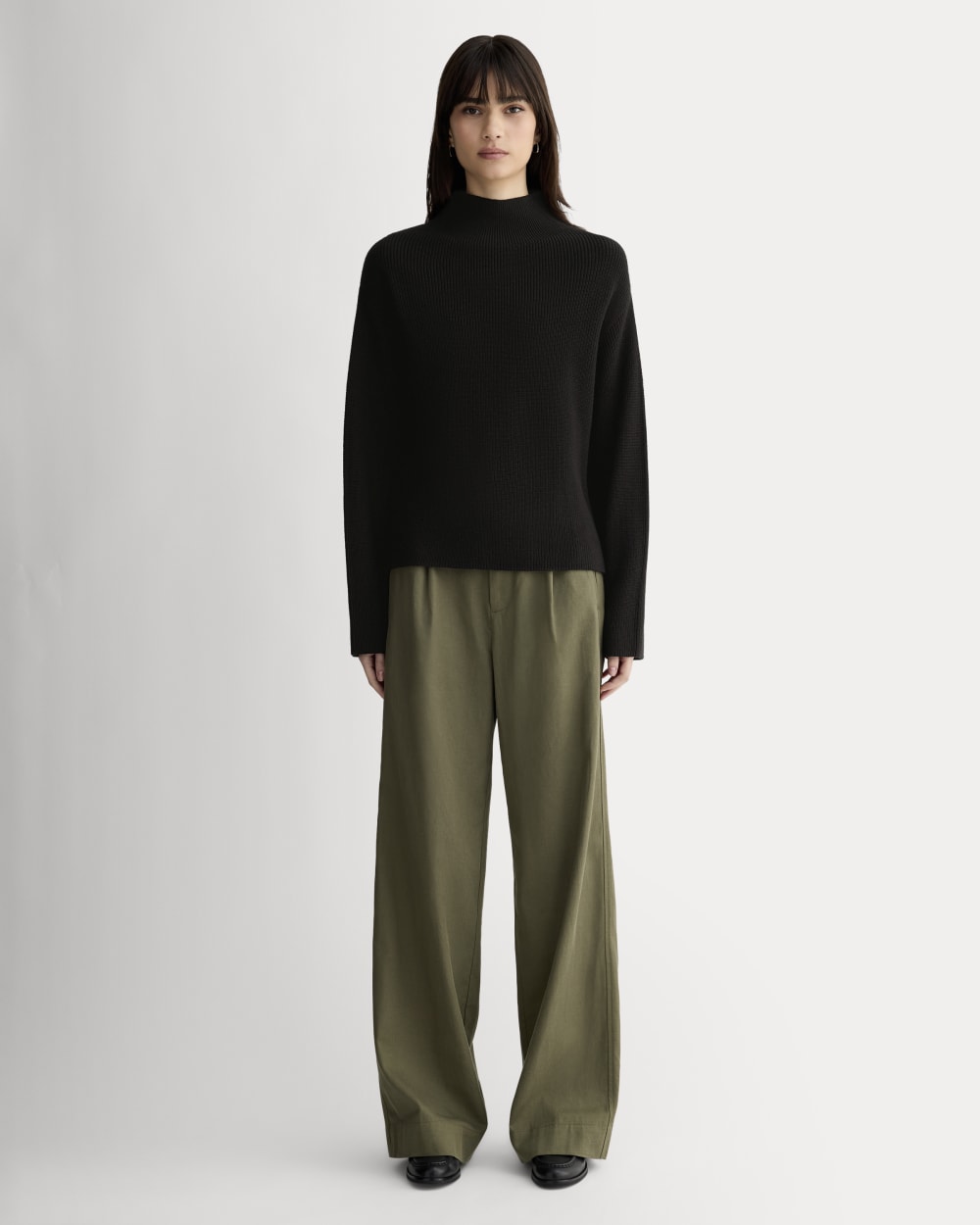 womens-slouchy-funnel-neck-cotton-black