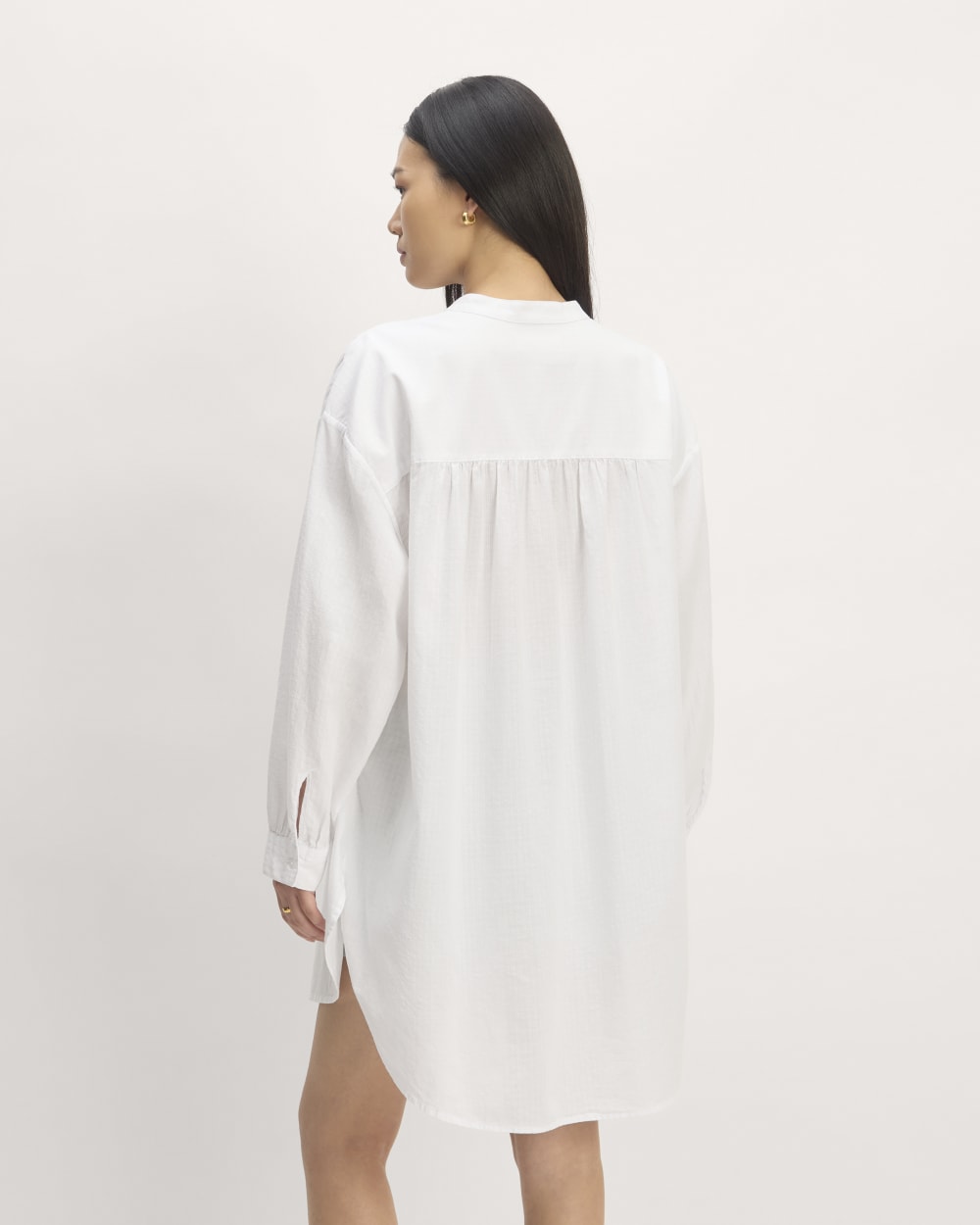 The Gauze Oversized Shirt | White – Everlane