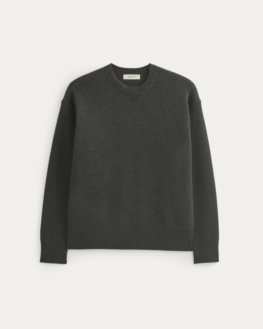 mens-luxe-merino-dblknit-sweater-heather-charcoal | alt
