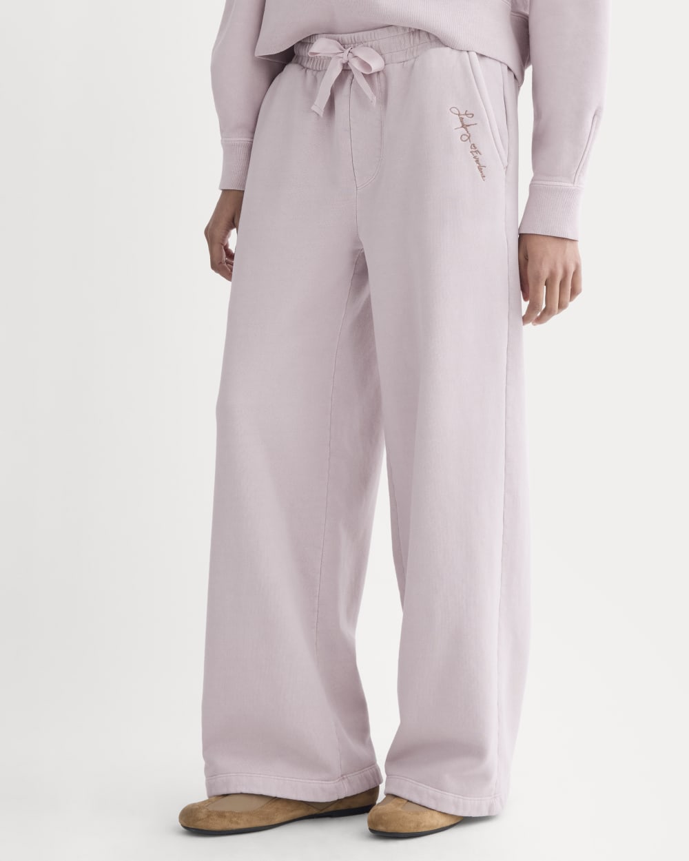 everlane-x-laufey-foundation-sweatpant-burnished-lilac