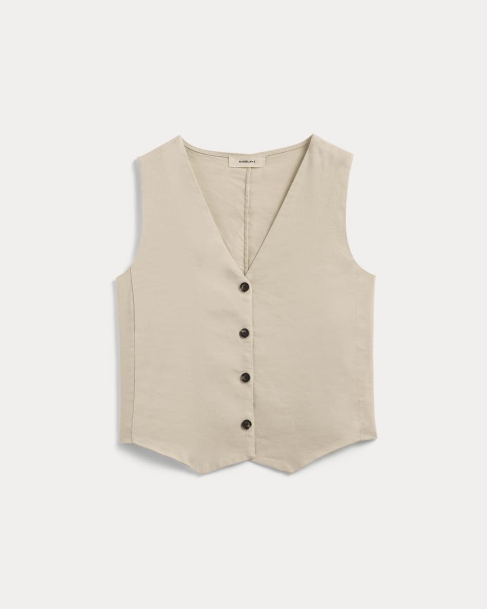 The Vest in Stretch Linen | Birch – Everlane