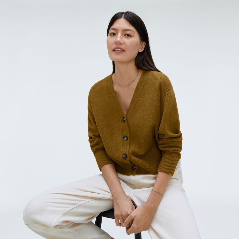 The Cashmere Cardigan | Tapenade – Everlane