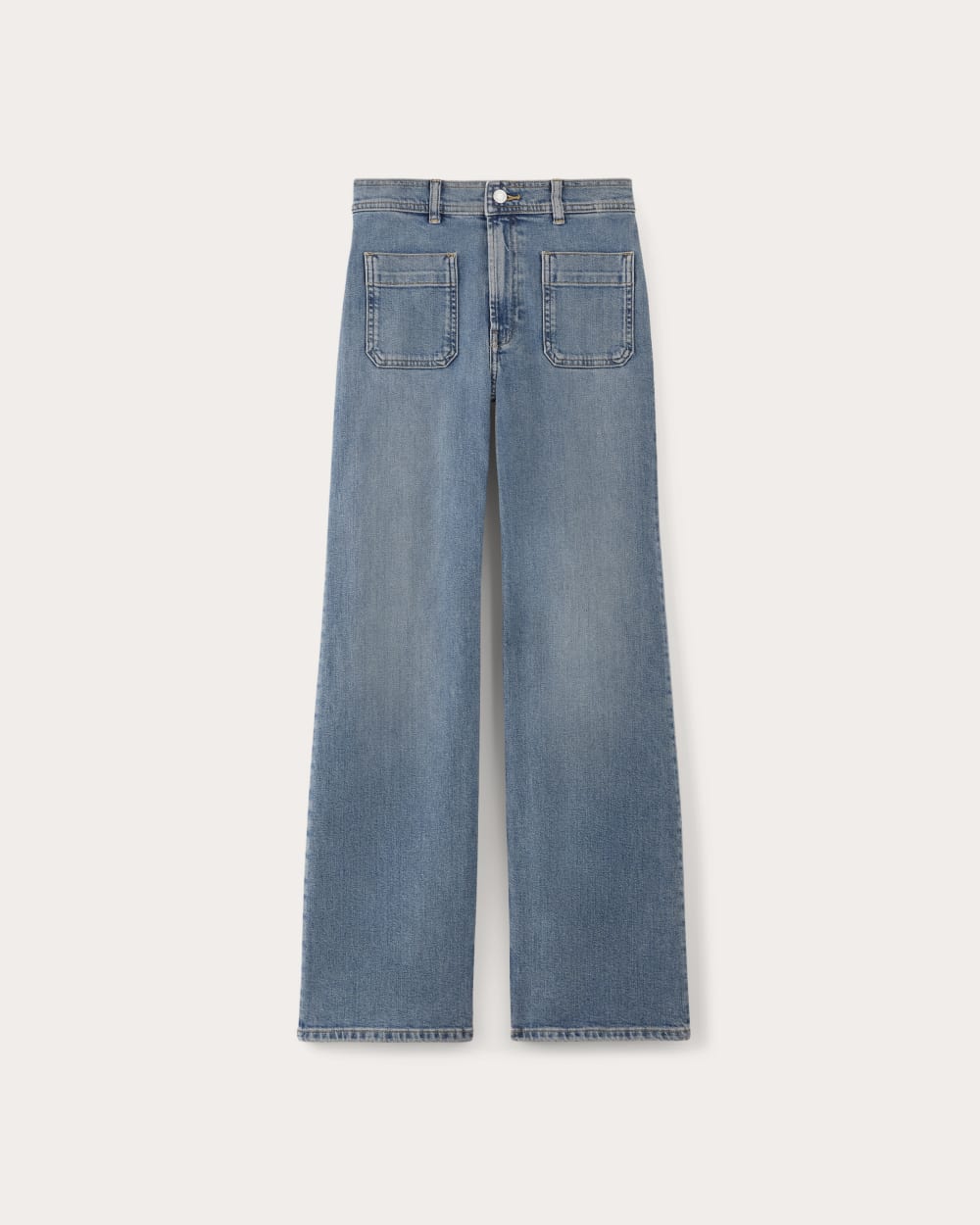 The '70s Wide Jean | Vintage Light Indigo – Everlane