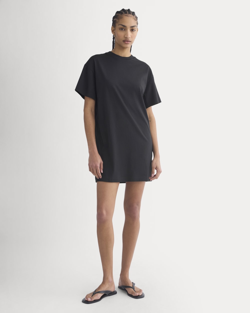 Weekend Tee Mini Dress | Black Everlane Weekend Tee Mini Dress | Black Everlane