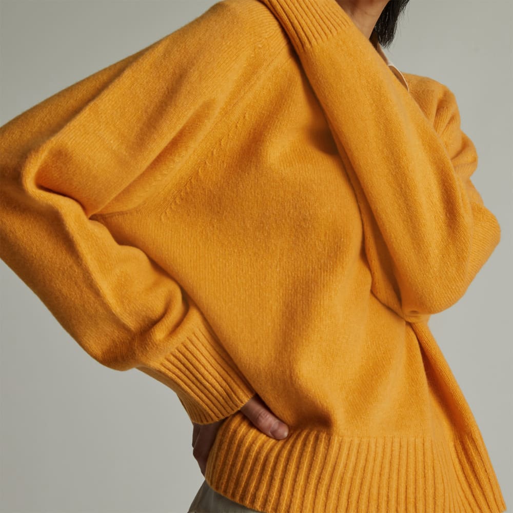 The Cashmere Boxy Crew | Kumquat – Everlane