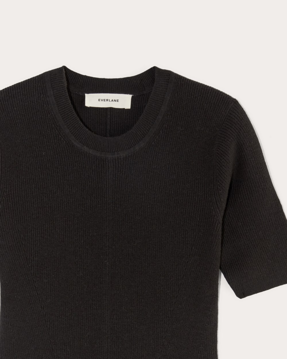 The Ribbed Sweater Dress | Black Everlane The Ribbed Sweater Dress | Black Everlane