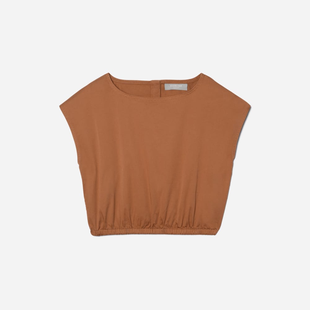 womens-bubble-top-tawny-brown