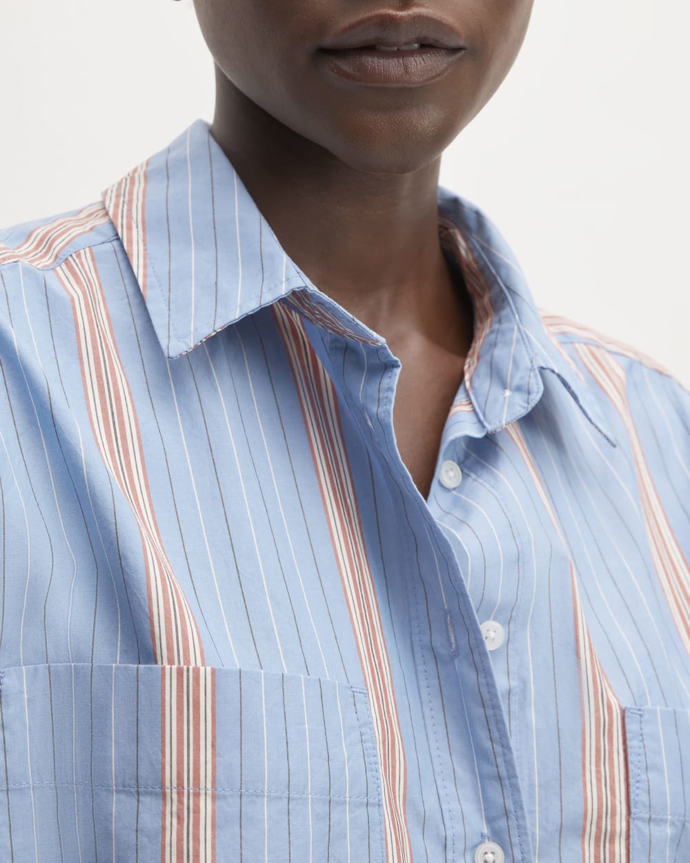 everlane luxe cotton shirt dress The Supima Cotton Midi Shirt Dress