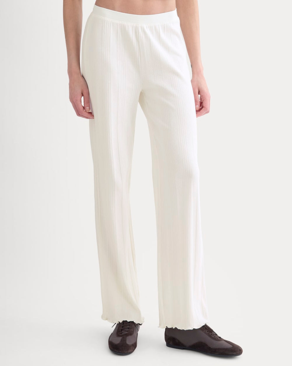 Lounge Rib Pant | Bone – Everlane