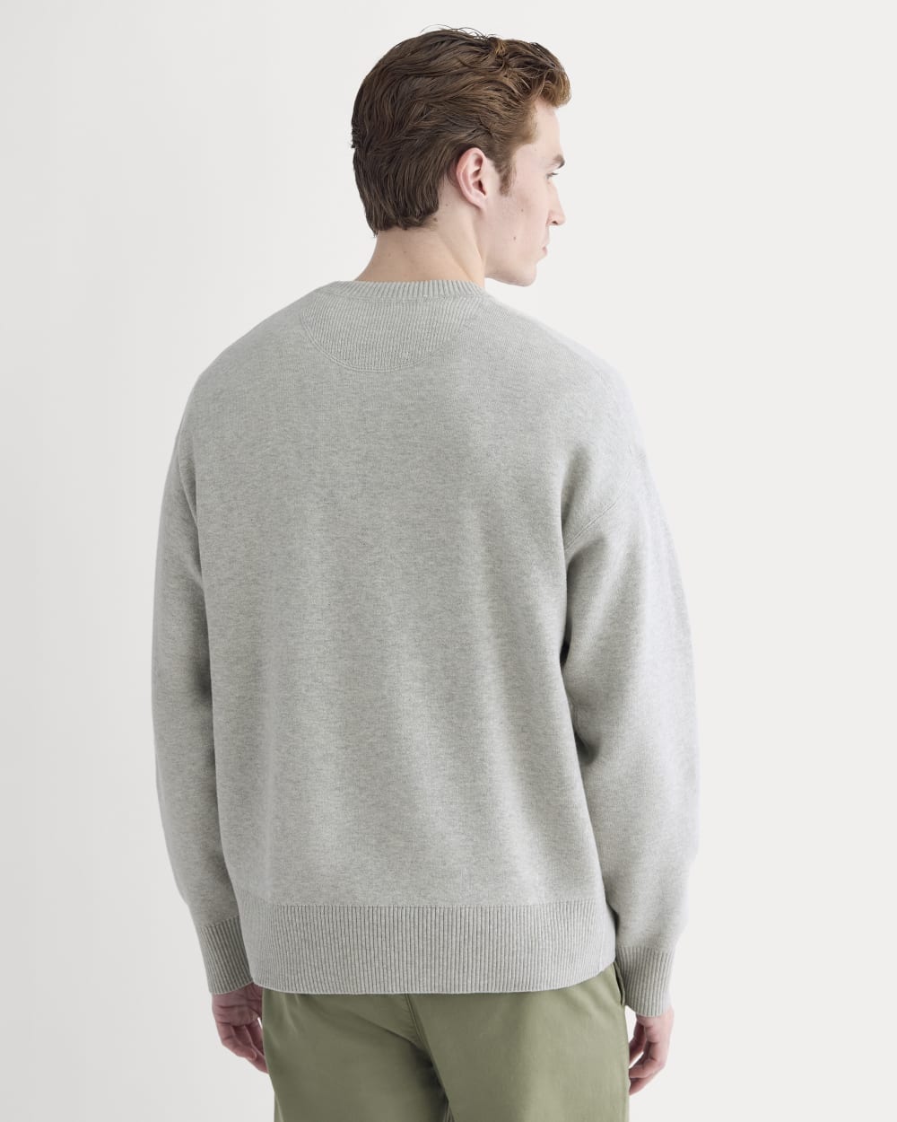 ENNOY エンノイ グレー MERINO WOOL SWEATER Mサイズ 最終値下げ】ennoy エンノイMERINO WOOL SWEATER - メルカリ