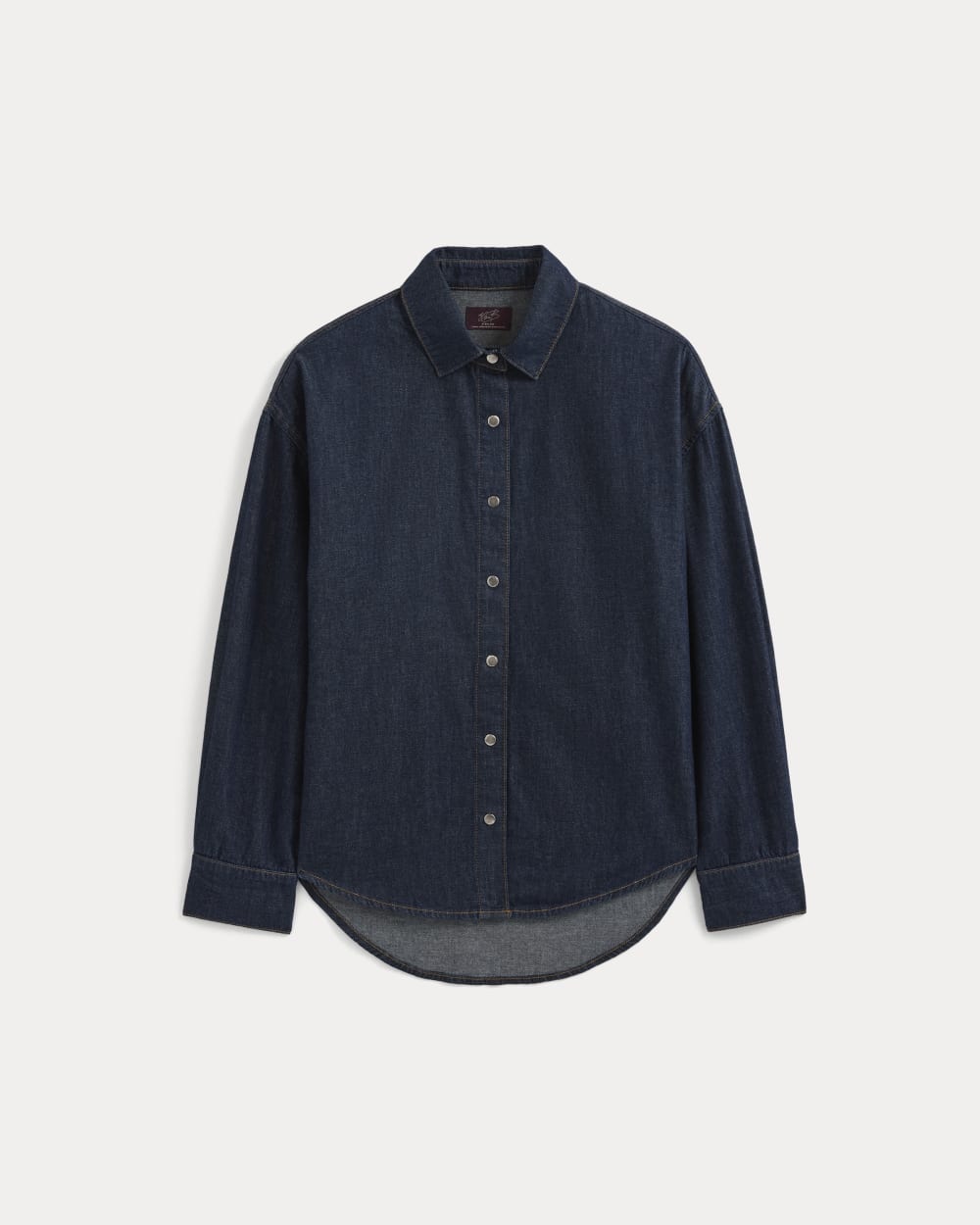 womens-everlane-ebdenim-balboa-shirt-deep-bay-indigo | alt