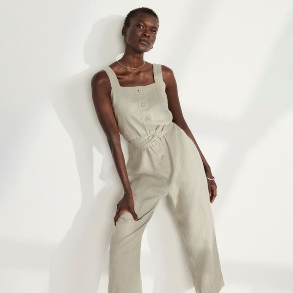 The Linen Jumpsuit | Seagrass – Everlane